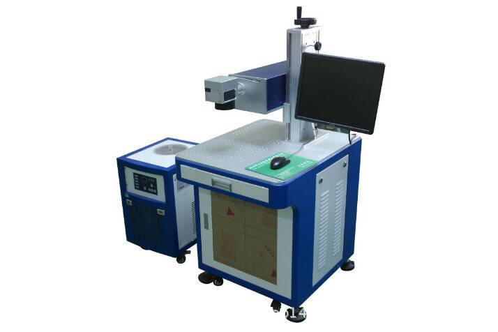 直销紫外光纤激光打标机塑料特殊材质雕刻LOGO塑料激光打码机