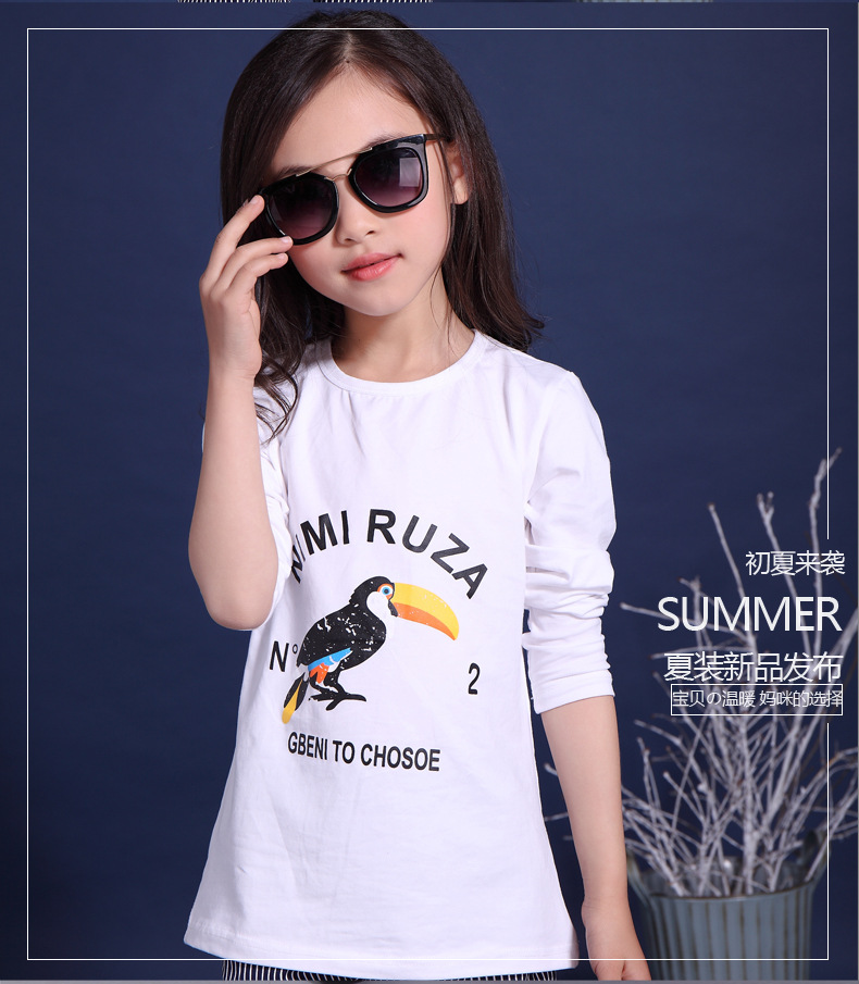 小鸟T恤详情页2