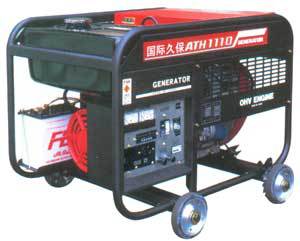 8.5KW国际久保汽油发电机组 ATH1110国际久保发电机组