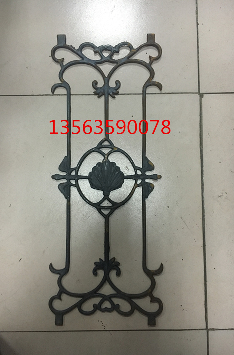 湖北长沙销售别墅铁艺铸铁花 铁艺大门 铁艺柱子用花 可焊接