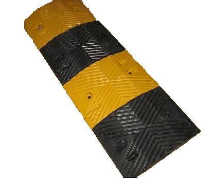 橡胶汽车缓冲带 一米连体减速带 32cm宽 小型橡胶减速带 减速胶