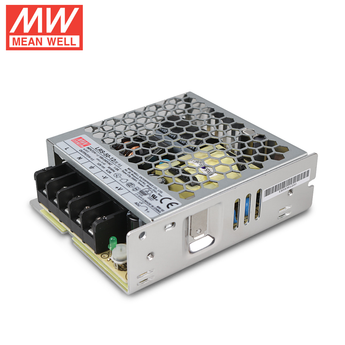 ԭװ̨��MEAN WELL��γ���ص�ԴLRS-50-12 50W ֱ��12V 4.2A �ֻ�