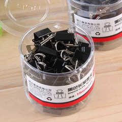 Deli/DeLi Tailor Clips 60-Pack DeLi 8566*15mm Black Tailor Clips Clips Tailor Clips