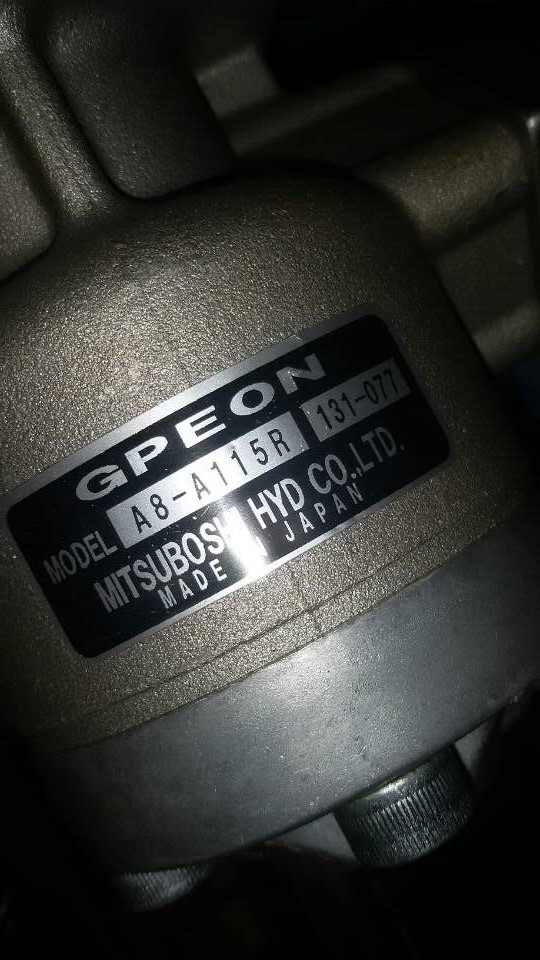 日本MITSUBOSHI齿轮泵GPEON-A8-A115R GPEON-A8-A40R原装现货供应