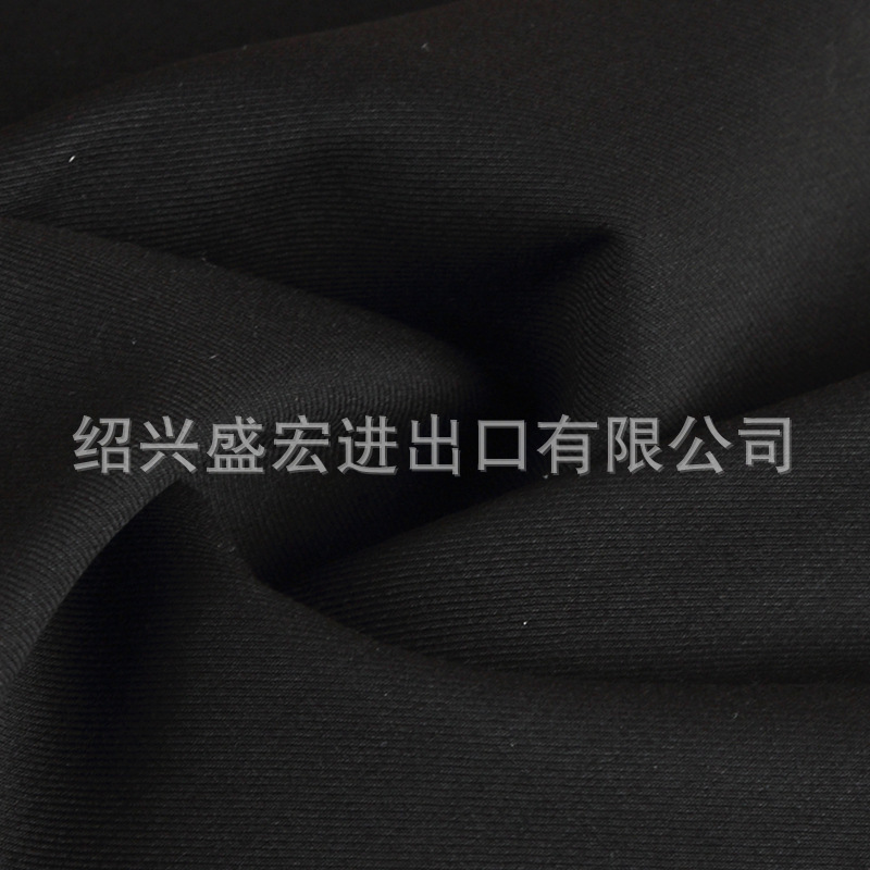 现货供应 T/R斜纹薄哔叽面料 制服夏裤面料 制服裤子面料