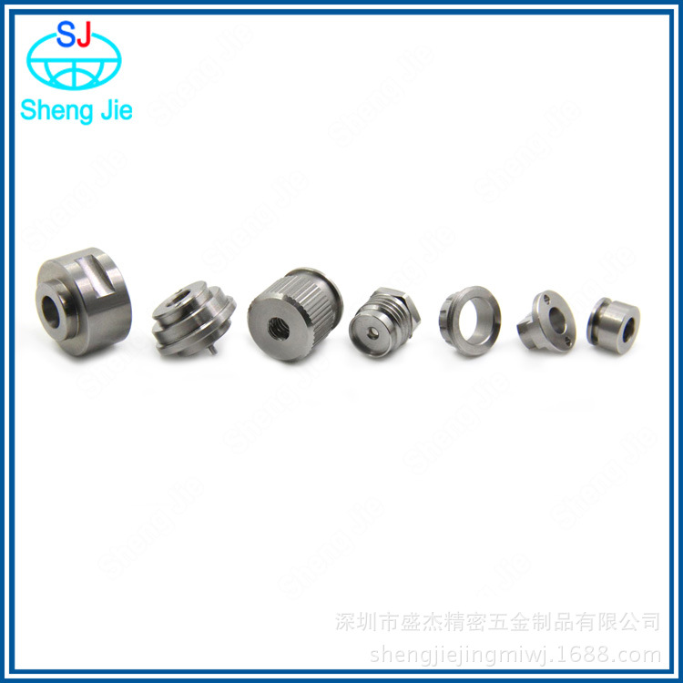 厂家供应激光焊接铜车件加工  连接五金接头加工   台阶螺母