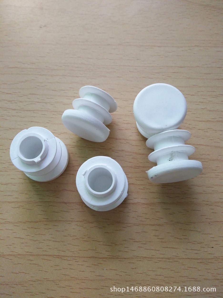 16圆形管塞 塑料管堵 塑料脚塞 家具配件 正路五金 铁管内堵
