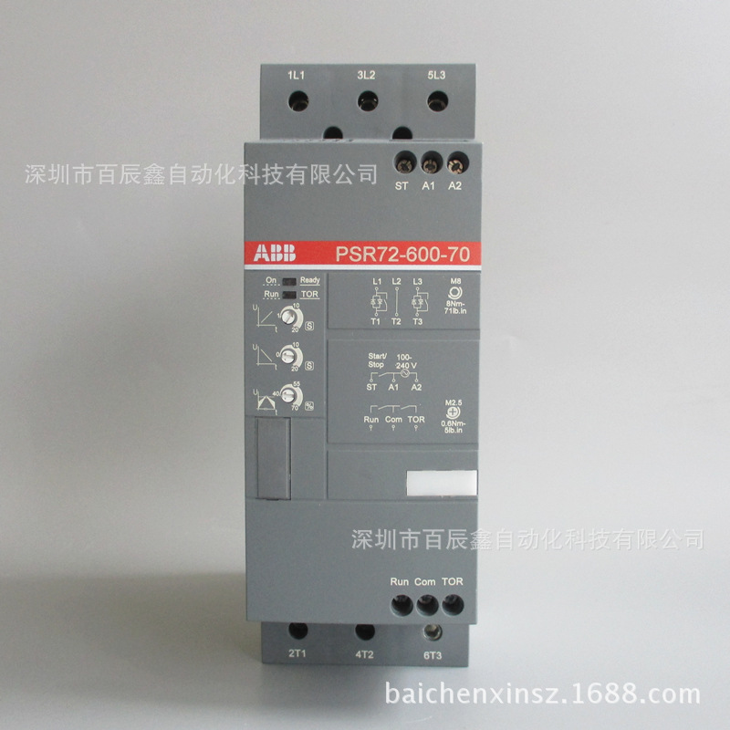 ABB软启动器PSE72-600-70 全新原装10111519