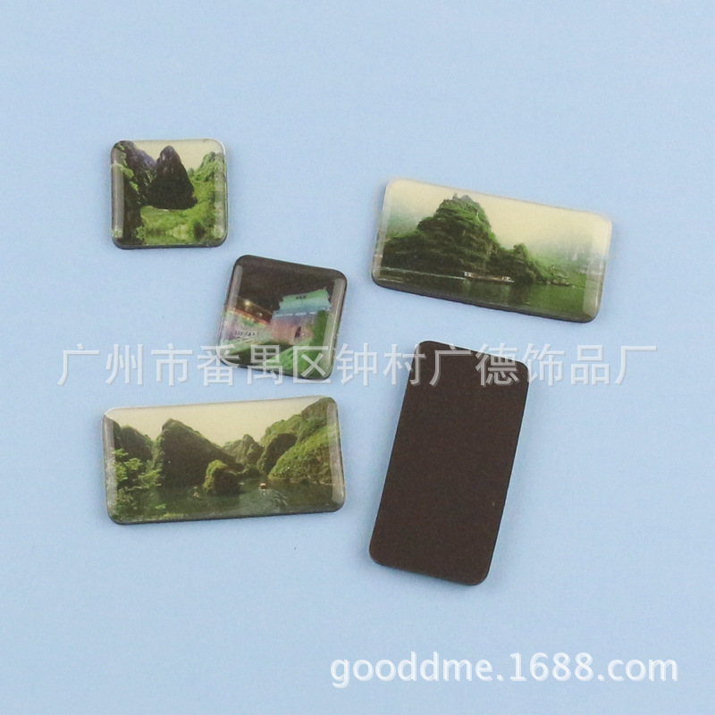 厂家定制组合套装水晶滴胶冰箱贴 混合式盒装滴胶磁贴-阿里巴巴