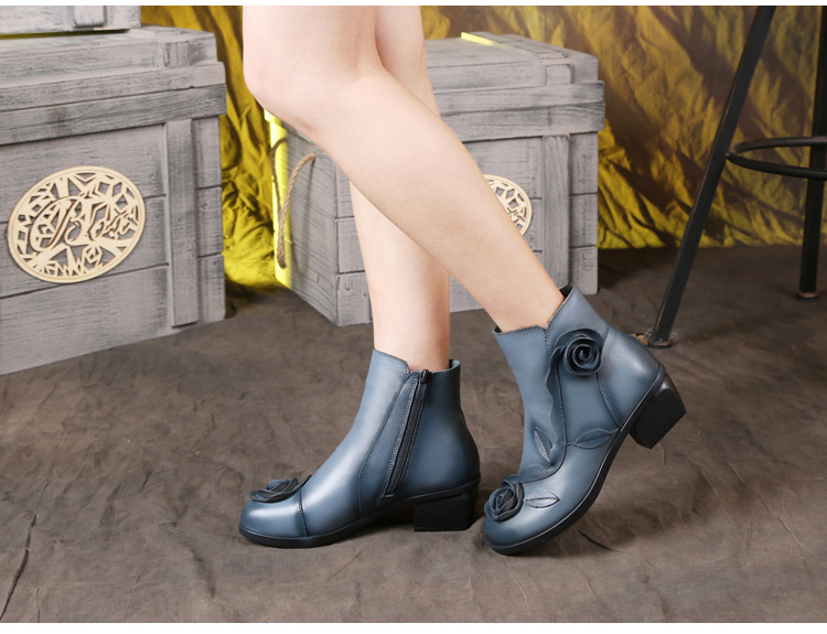 Bottes femme TRANQUILLEMENT en En cuir - Ref 3355123 Image 29