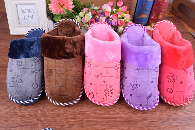 Pantoufles enfants en coton pour hiver - semelle autre - Ref 1027210 Image 6