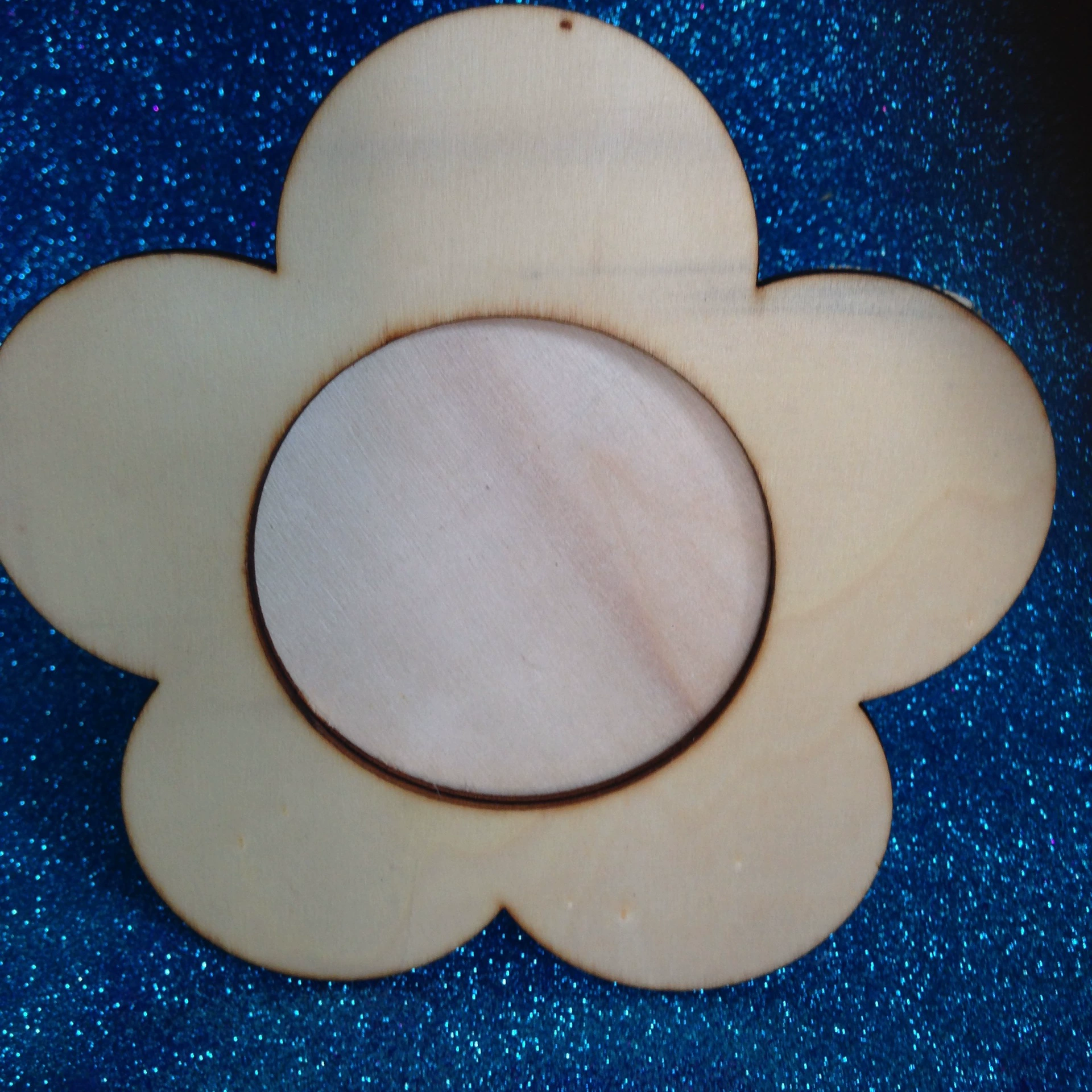 Ручная работа DIY Снежинка грязь жемчужная грязь ультра легкая глина акриловая цветная живопись белый Пух причудливая деревянная фоторамка модель