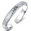 Ethnic universal silver bracelet, 925 sample silver, wholesale, silver 999 sample, ethnic style