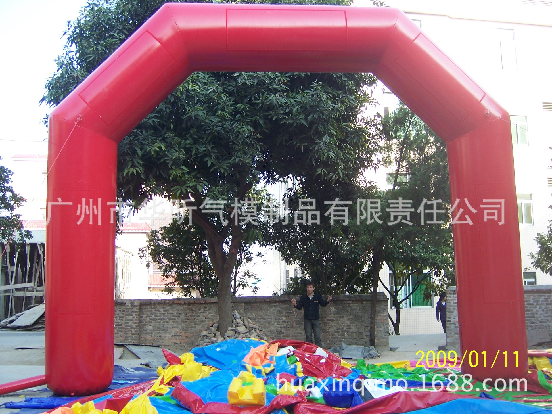 新款 出租 一次性充气方形拱门 PVC拱门 厂家直销