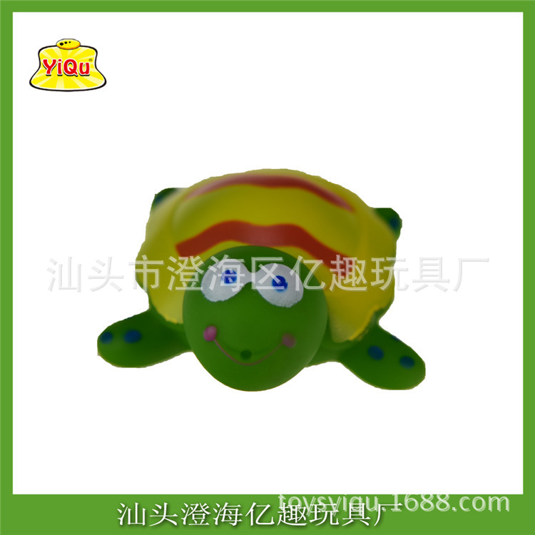 搪膠游泳洗澡吸噴戲水兒童玩具 卡通海洋動物6六只裝浴室