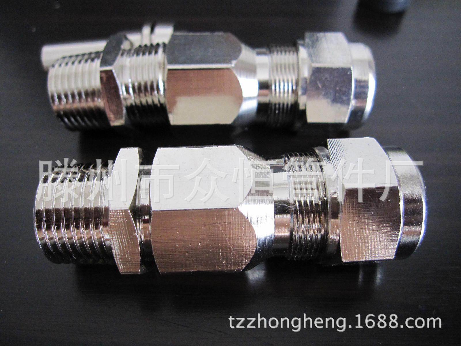 黄铜镀镍填料函 不锈钢密封接头 防水好规格齐全 大量批发 有现货