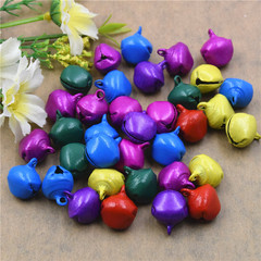 一字鐵鈴鐺鴨嘴鈴鐺噴漆彩色 DIY飾品配件6 8 10 12 14MM批發