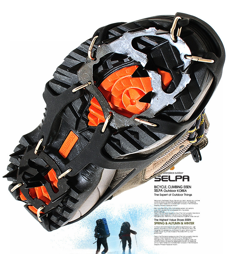 Ice Climbing Crampons - 18 Teeth