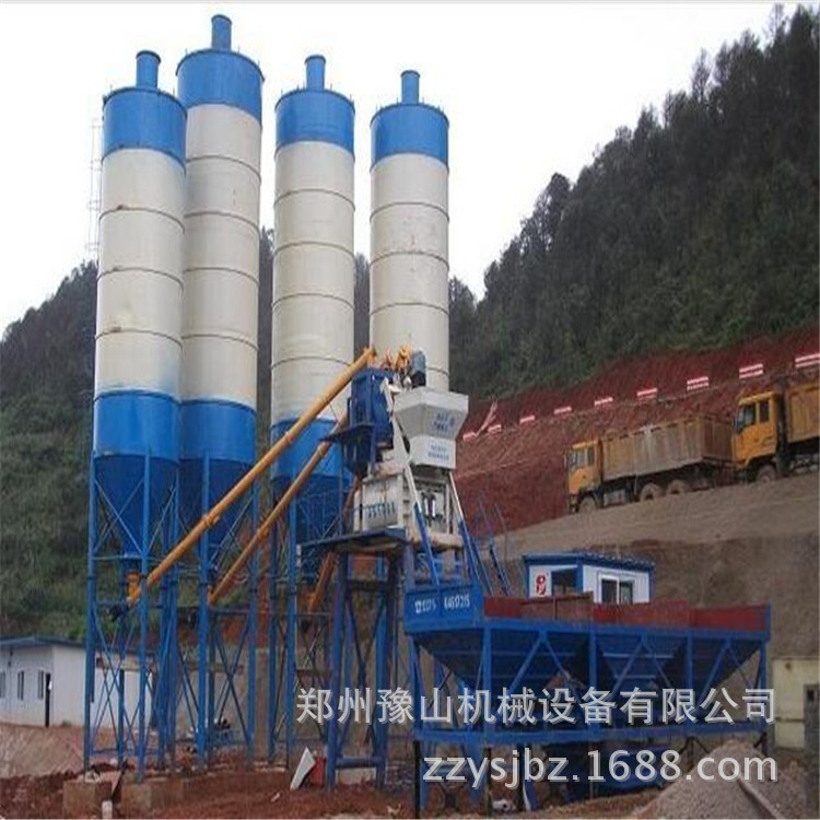 连云港1方半混凝土搅拌站价格 HZS75搅拌站 JS1500搅拌机