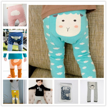 儿童袜2016韩国新款全棉大屁屁卡通儿童打底裤 婴幼儿宝宝裤袜kid