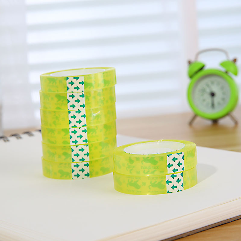 新洲12100办公透明小胶带学生错字矫正胶带 带挂口胶带单个价批发|ru