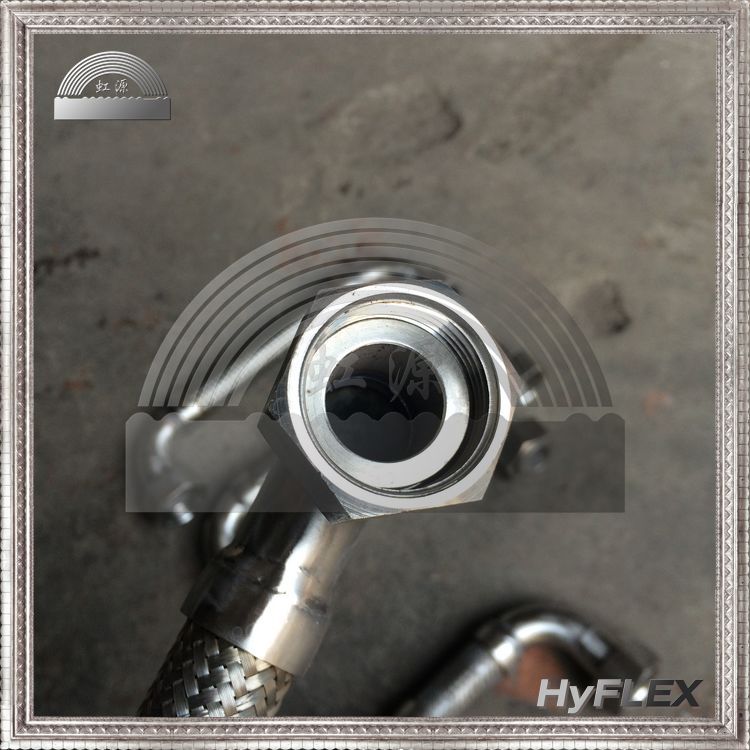 金属软管软连接头DN20 生产厂家 活动螺母 平接头平面密封