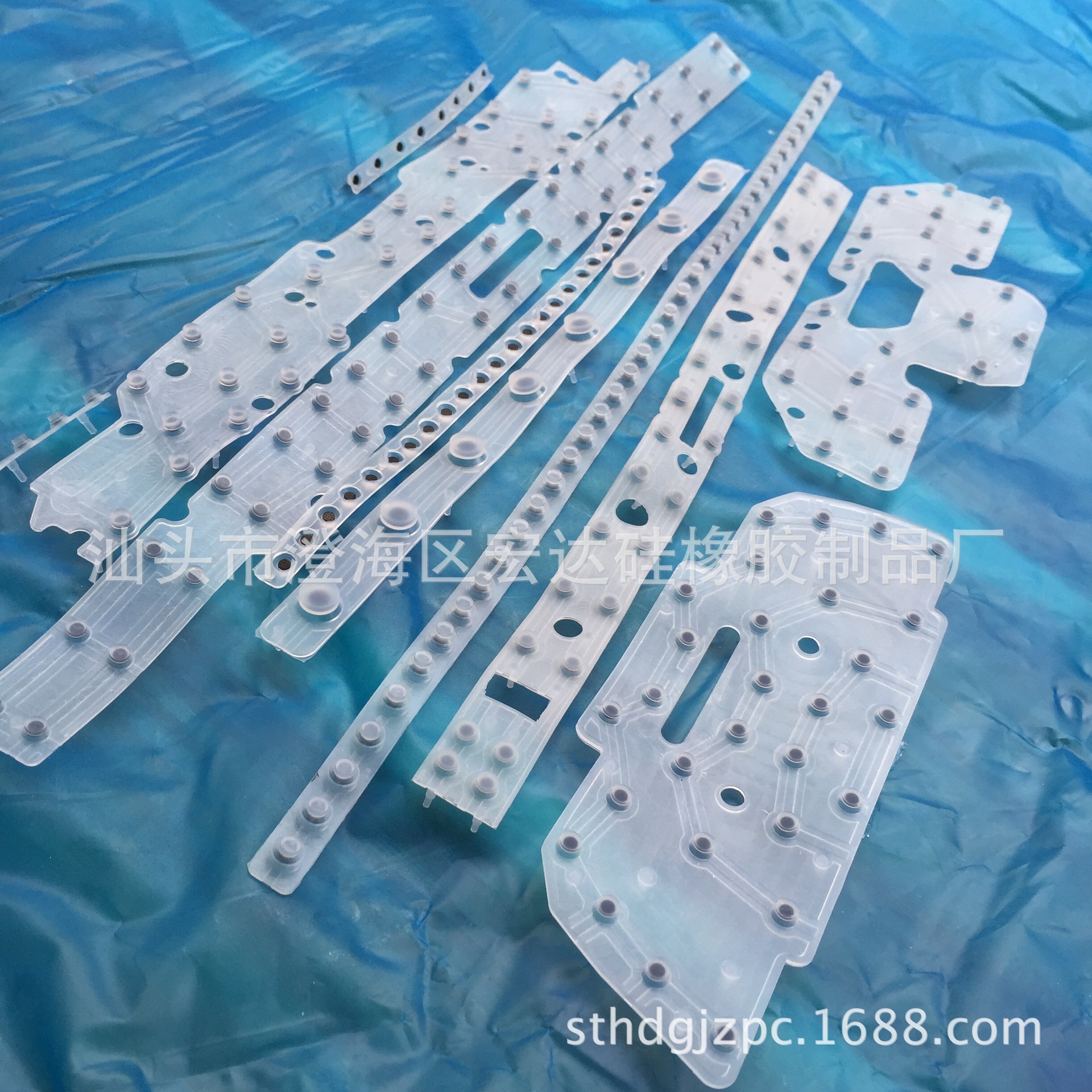 厂家硅胶按键硅胶制品/电子琴导电胶内衬按键/电子硅胶配件