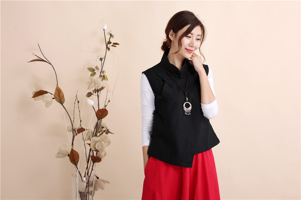 Gilet femme MA FAN TISSU en Chanvre - Ref 3316987 Image 46