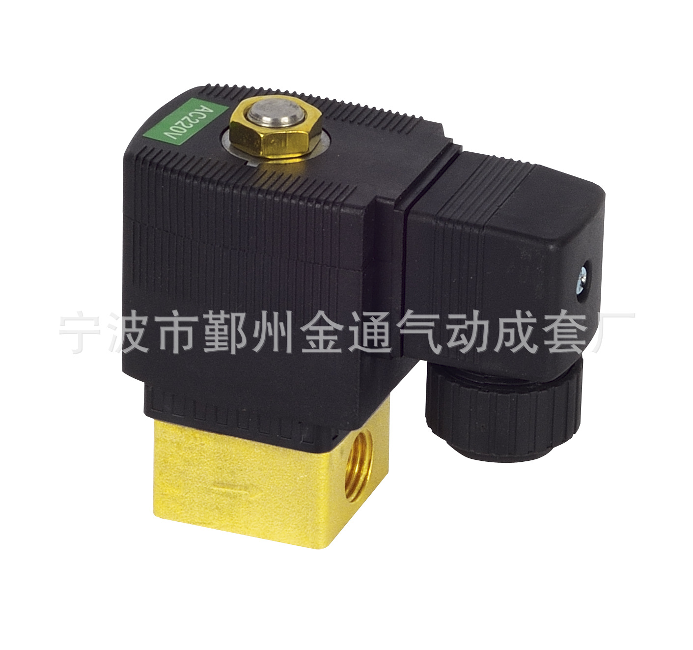 金通气动常闭JT2231002直动式电磁阀DC12V2分微型空压机8接口真空