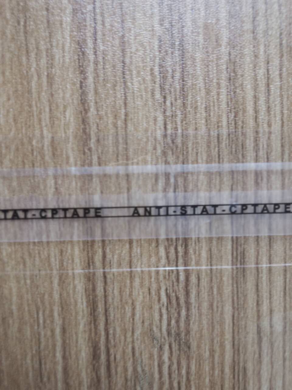 “ANTI-STAT-CPTAPE”黑字母绝缘封缄胶带