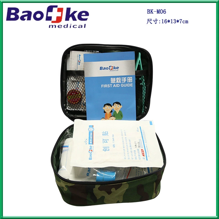 Автомобильная аптечка первой помощи для семейного туризма, размер для экспорта, камуфляжный набор для оказания первой помощи M06