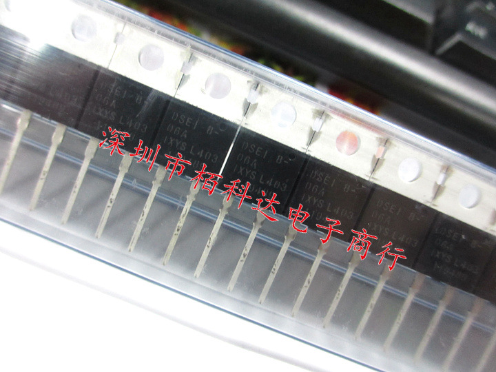 IXYS艾赛斯DSEI8-06A TO220  DSEI806A 快速恢复管 8A 600V 原装