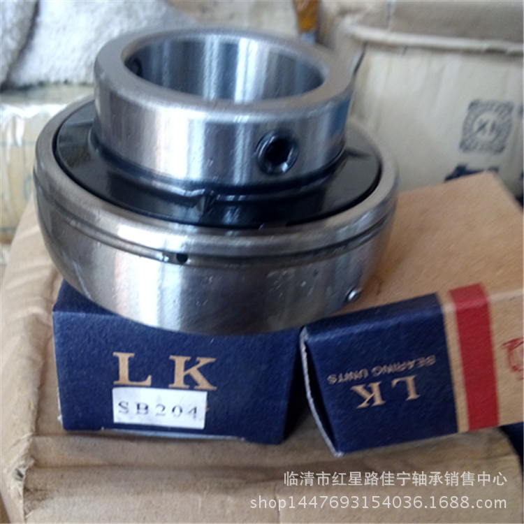 山东厂家现货销售 LK外球面轴承 UC306  带座外球面 UCT306