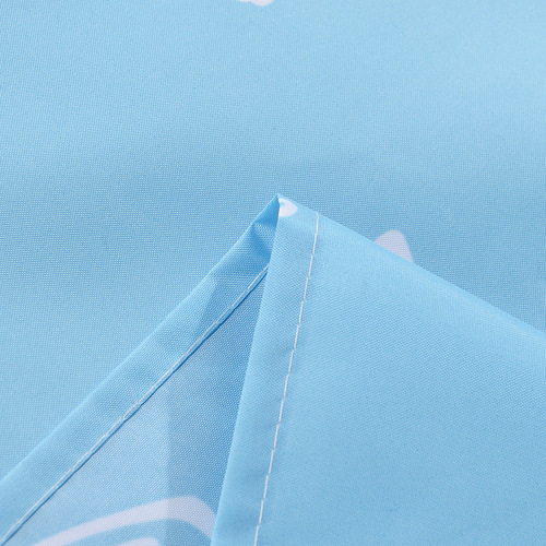 New Mediterranean polyester shower curtain thickened waterproof bathroom shower curtain fabric can be shipped on behalf of