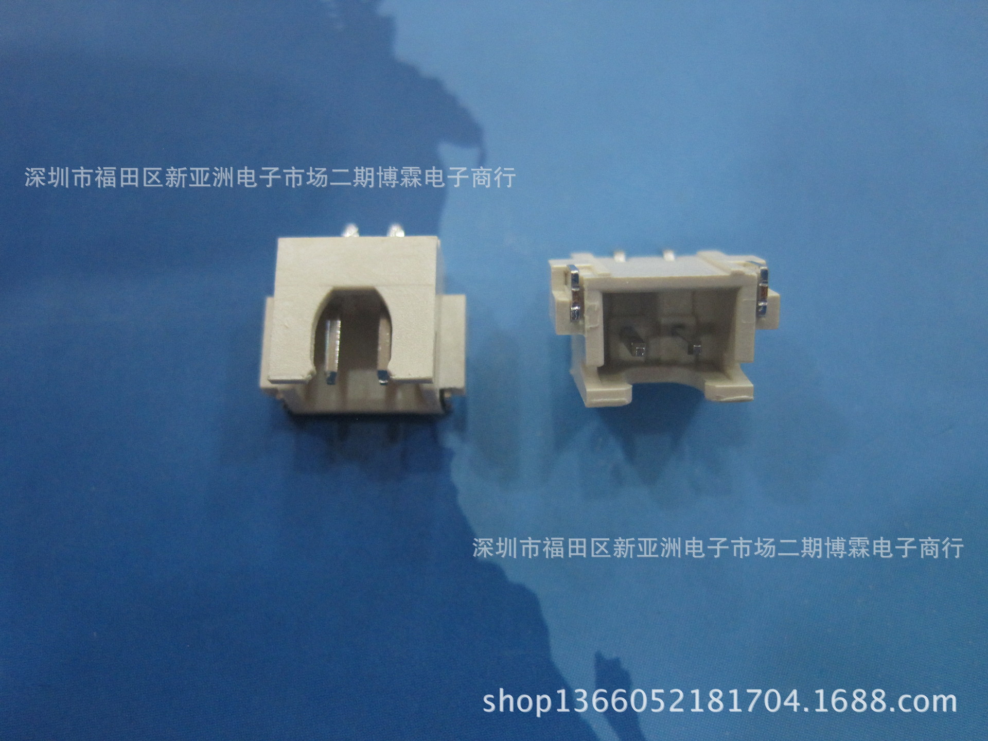 间距XH2.54mm 2pin芯 卧式贴片插座针座 电子元器件配单2P连接器-阿里巴巴