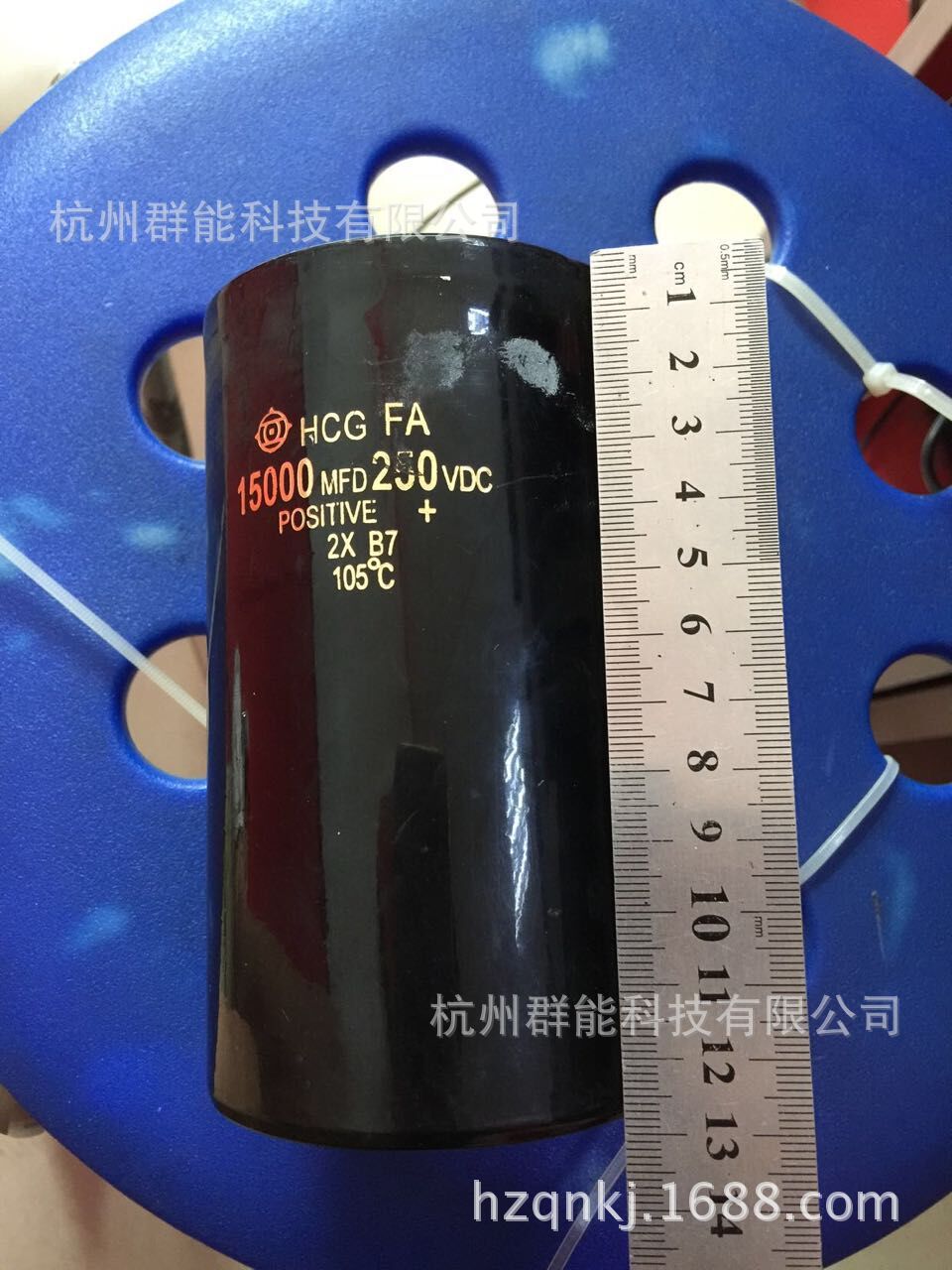 日立铝电解电容 15000UF/250V   75*130