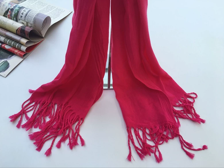 Birthday charm, cotton scarf, cloak