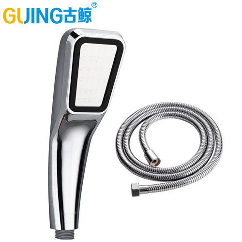 Fine Water Bathroom Single Function Shower Head, Simple Spray Head, Shower Head Hot Water Heater Handheld Rain Head, Durable and Shock-Resistant