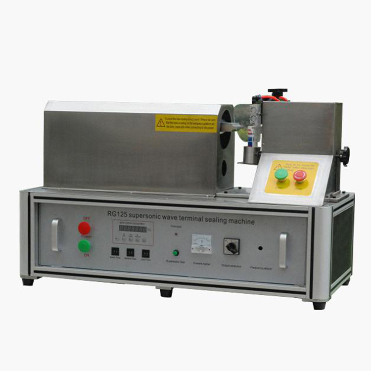 RG125半自动超声波台式软管封尾机 牙膏化妆品药品食品软管封口机