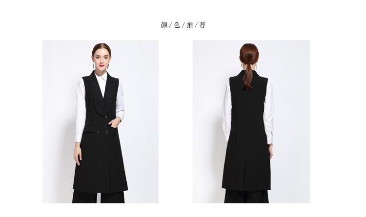 Gilet femme YUZHONGXIEHOU en Fibres mélangées - Ref 3318314 Image 11