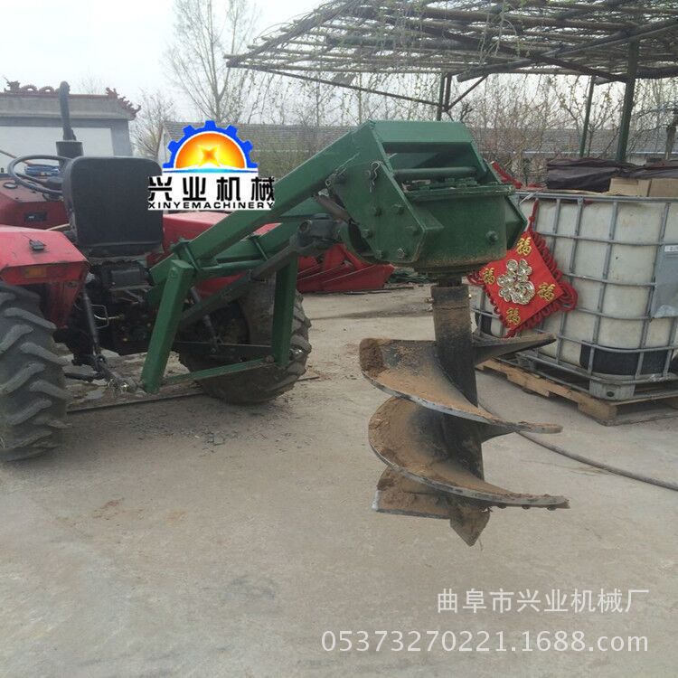 打眼挖坑机 车载式山地挖坑机 冻土地打桩机厂家