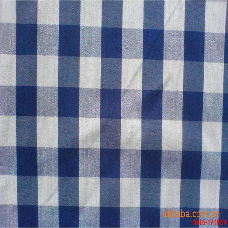 供应色织布 几何提花提花面料 衬衫时装格子服装面料批发