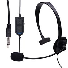 現貨PS5產品PS4游戲頭戴單邊耳機手機配件 3.5mm插針PS4PRO耳機