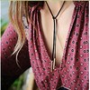 Fashionable velvet accessory, universal long sweater, necklace, European style