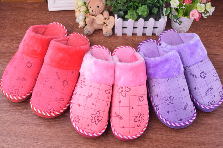 Pantoufles enfants en coton pour hiver - semelle autre - Ref 1027210 Image 30