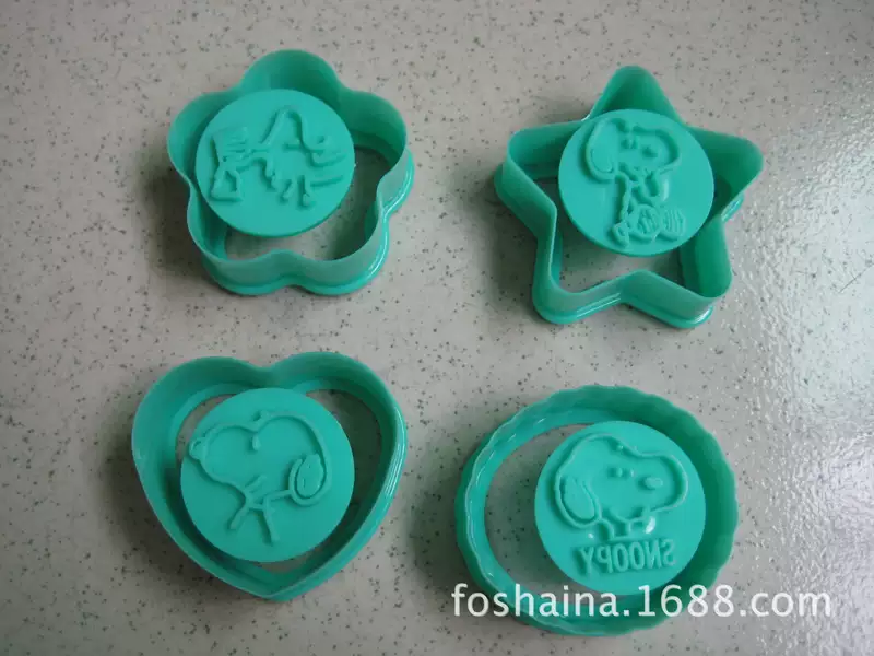 Snoopy, компактный набор, трехмерная печать печати, формочка, DIY, 4 шт.