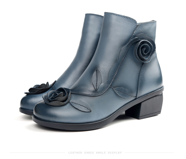 Bottes femme TRANQUILLEMENT en En cuir - Ref 3355123 Image 43