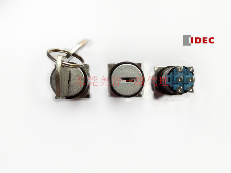 IDEC和泉钥匙选择开关AS6M-3KT2AC 和泉原装钥匙选择开关全新原装