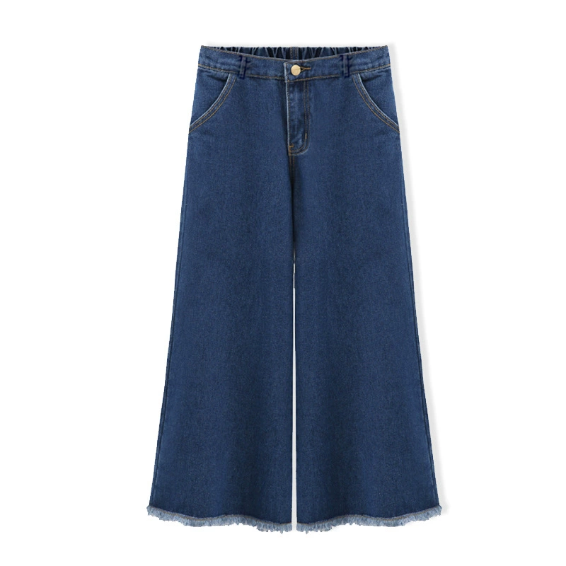(Cross-border trading), denim extra large trousers, plus size