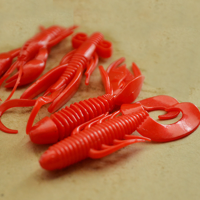 Soft Craw Fishing Lures Soft Plastic Crawfish Baita Fresh Water Bass Swimbait Tackle Gear